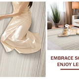 Modern Chic Shag Aesthetic Look(Beige)