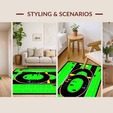 Lively Traffic Themed Play Surface(Green)