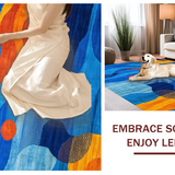 Dynamic Colorful Linear Composition(Blue)