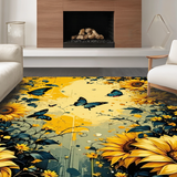Stylish Retro Sunflower Theme(Yellow)
