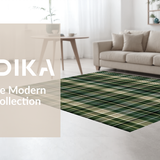 Chic Modern Grid(Green)