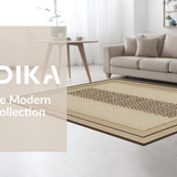 Contemporary Ogee Style with Warm Hues(Beige)