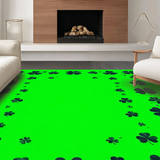 Vibrant Shamrock Patterned Delight(Green)