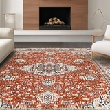 Chic Abstract Warm Color Palette(Red)