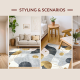 Stylish Lattice Design in Neutral Tones(Gray)