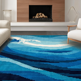 Lively Nautical Flow(Blue)