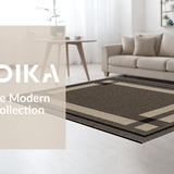 Ultra Soft Area Rug, Non Slip, Stain Resistant, Washable Area Rugs for Living Room, Bedroom, Contemporary Rustic Checkerboard Elegance(Beige)