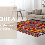 Stylish Abstract Color Play(Red)