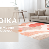 Sophisticated Pastel Circular Design(Red)