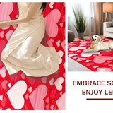 Charming Whimsical Heart Motif(Red)