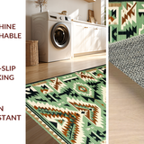 Luxurious Earth Tone Trellis Style(Green)