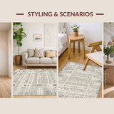Chic Subtle Tiled Design Elements(Beige)