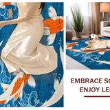 Artistic Fluid Koi(Blue)