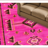Rustic Preppy Textured Delight(Pink)