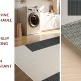 Chic Solid Color Shag Design(Beige)