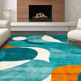 Dynamic Modern Patterned Aesthetics(Blue)