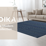 Chic Monochrome Rustic Charm(Blue)