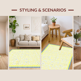 Eclectic Modern Diamond Motif(Yellow)