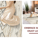 Sophisticated Textured Linear(Beige)