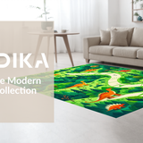 Vibrant Safari Road Map Design(Green)