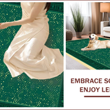 Ultra Soft Area Rug, Non Slip, Stain Resistant, Washable Area Rugs for Living Room, Bedroom, Celestial Zodiac Fantasy(Green)