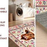 Cozy Vintage Cattle Graphics(Beige)