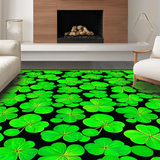 Contemporary Fun Clover Graphic(Green)