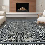 Geometric Dark Grey Elegance(Black)