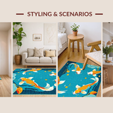 Joyful Coastal Vibe Bath Decor(Blue)