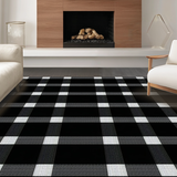 Chic Monochrome Striped Aesthetic(Black)