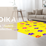 Cheerful Abstract Flower(Yellow)