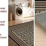 Sophisticated Natural Color Geometric Theme(Black)