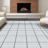 Contemporary Monochrome Circular Motif(Black)