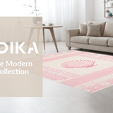 Contemporary Pink Coastal Touch(Pink)