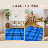 Inviting Farmhouse Gingham Appeal(Blue)