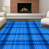 Inviting Farmhouse Gingham Appeal(Blue)