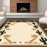 Stylish Low Pile Frontier Design(Beige)
