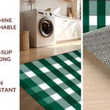 Fresh Green and White Grids(Green)