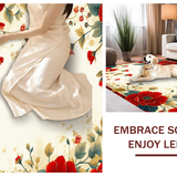 Sophisticated Colorful Geometric Blend(Red)