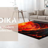 Contemporary Lava Flow Aesthetic(Red)