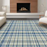 Inviting Plaid Warmth and Texture(Beige)