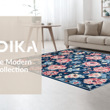 Cozy Vintage Abstract Arrangement(Blue)