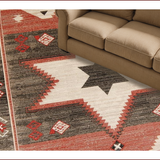 Ultra Soft Area Rug, Non Slip, Stain Resistant, Washable Area Rugs for Living Room, Bedroom, Modern Vibrant Paisley Design(Gray)