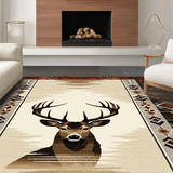 Modern Rustic Deer Inspired Artistry(Beige)