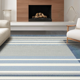 Modern Striped Nautical Flair(Blue)