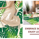 Playful Plush Palm Print Delight(Green)