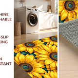 Charming Yellow Garden Motif(Yellow)