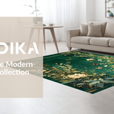 Contemporary Whimsical Garden Scene(Green)