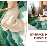 Earthy Watercolor Mountain Landscape(Green)