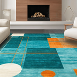 Artistic Layered Color Arrangement(Blue)